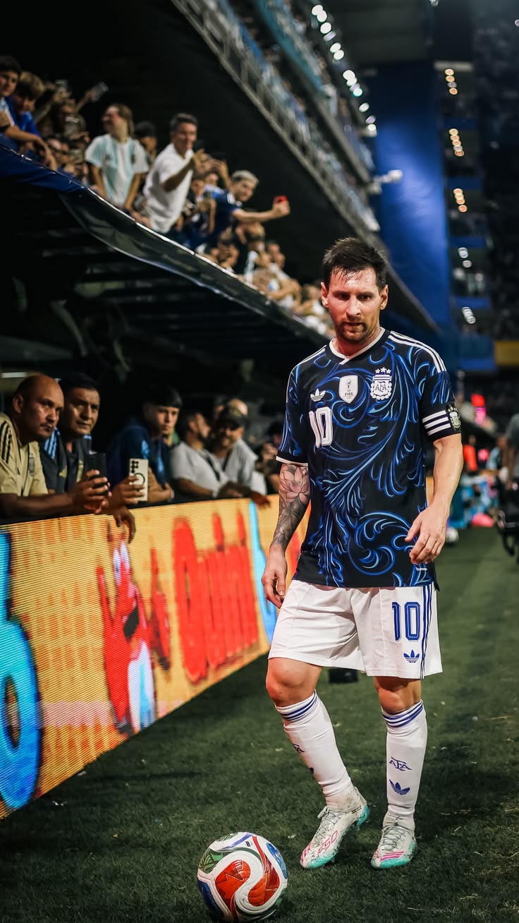 camisa argentina away torcedor copa do mundo 2026 masculino - preto e azul